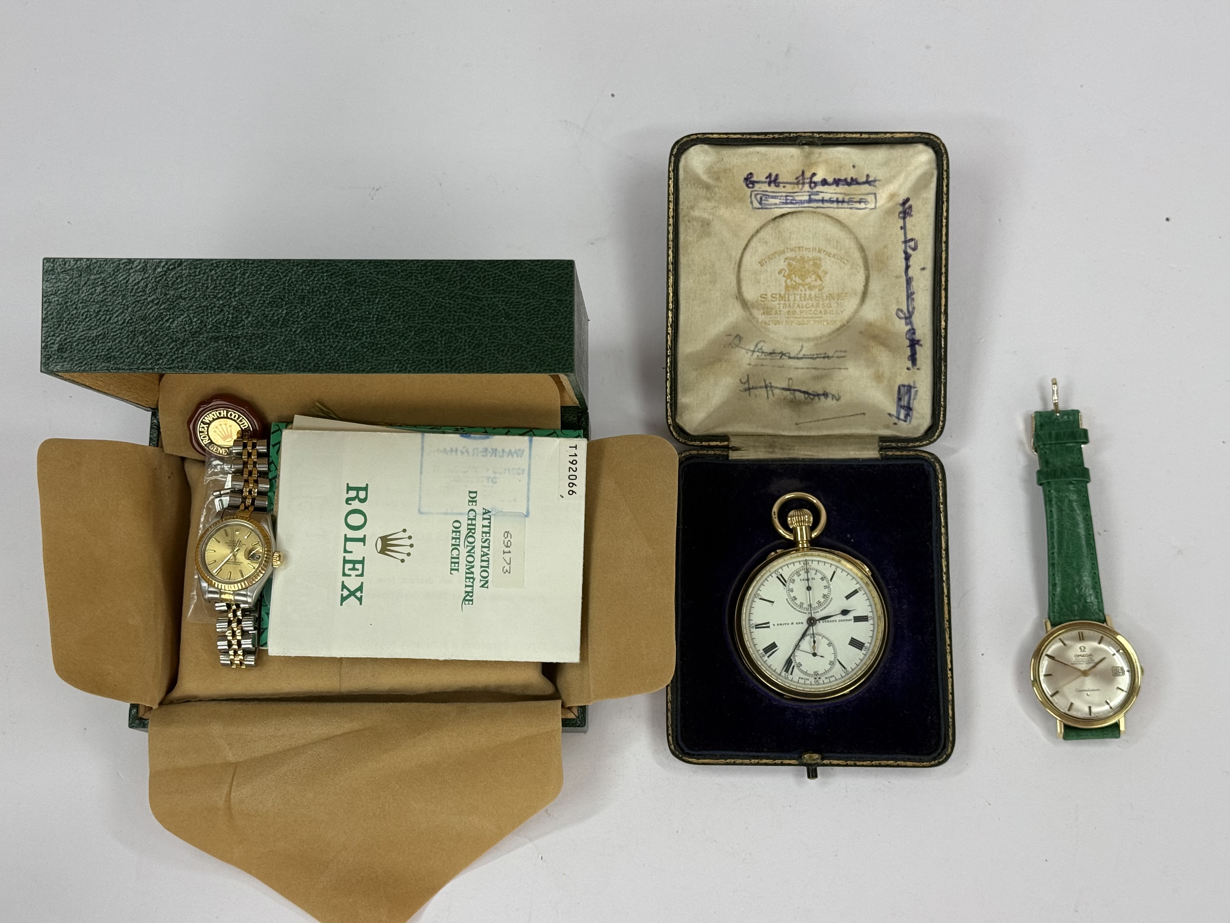 Dennis Brome watches.