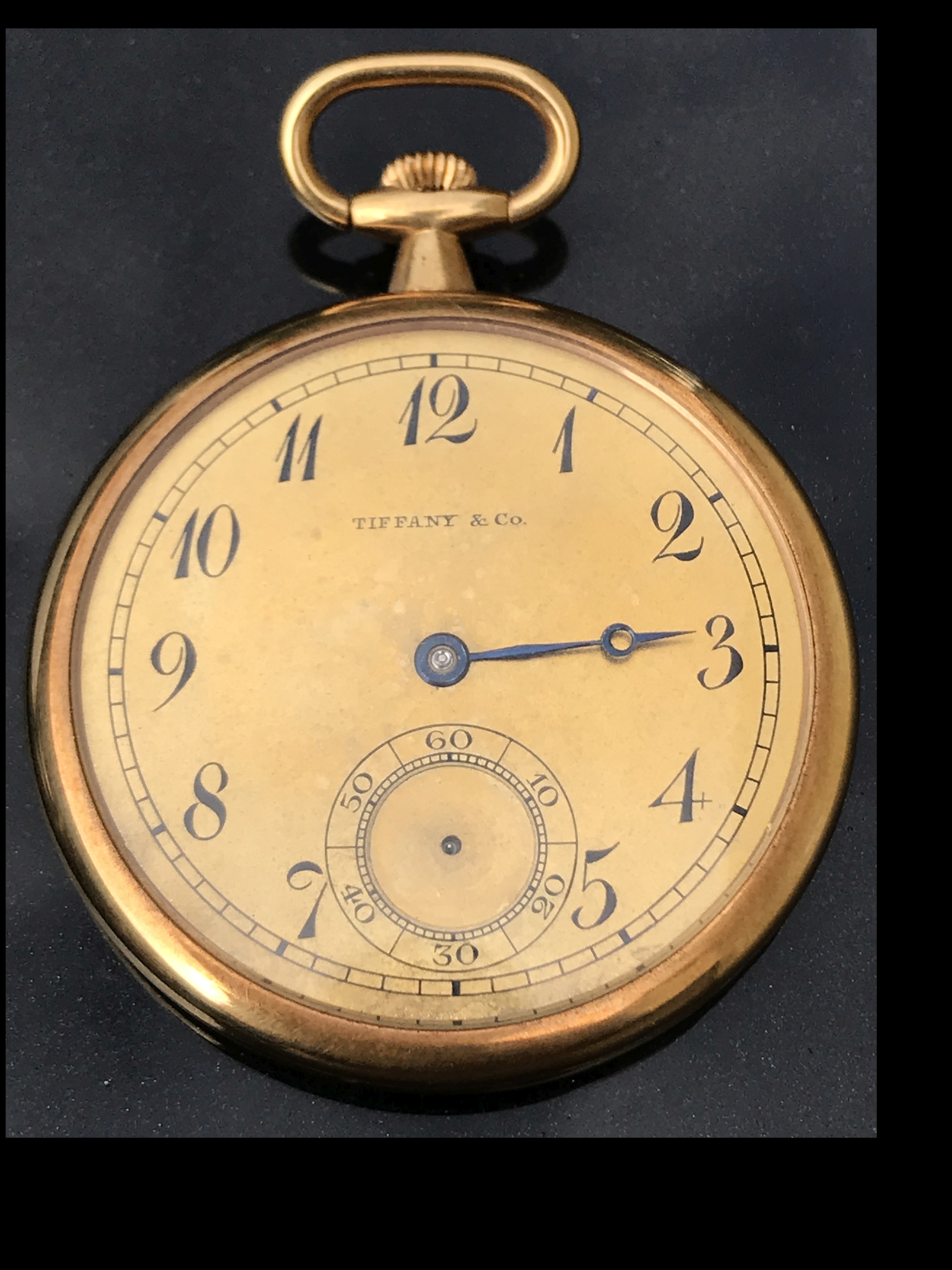 Watches Gold Tiffany Pocket Watch Sold For £68000 (1)