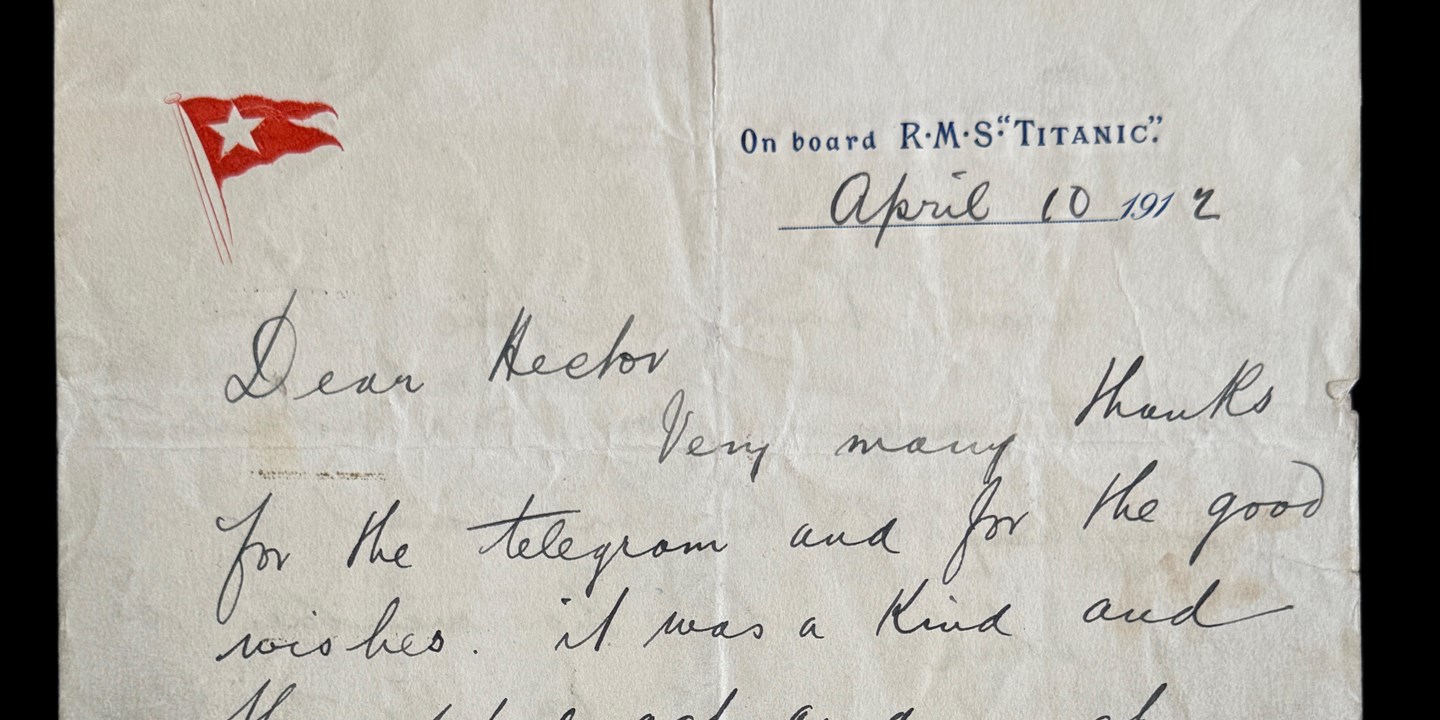 Hecotr Letter Titanic