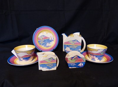 Collectables Clarice Cliff Tea Set Sold For £2500