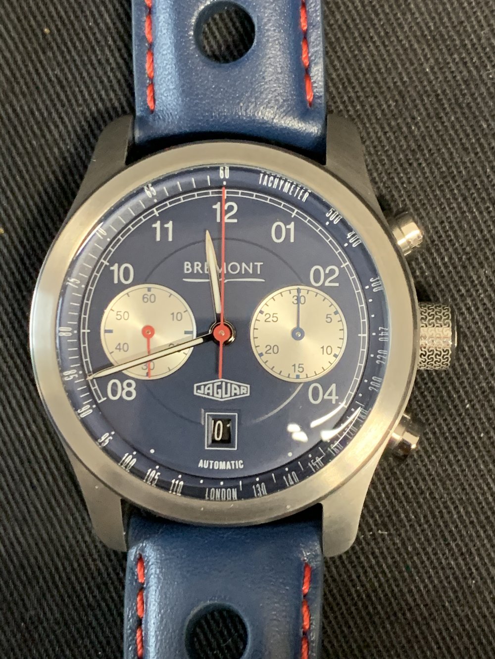 Bremont Jaguar E Type Watch Sold For £3000