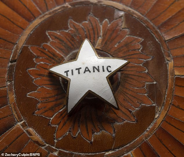 badge close up