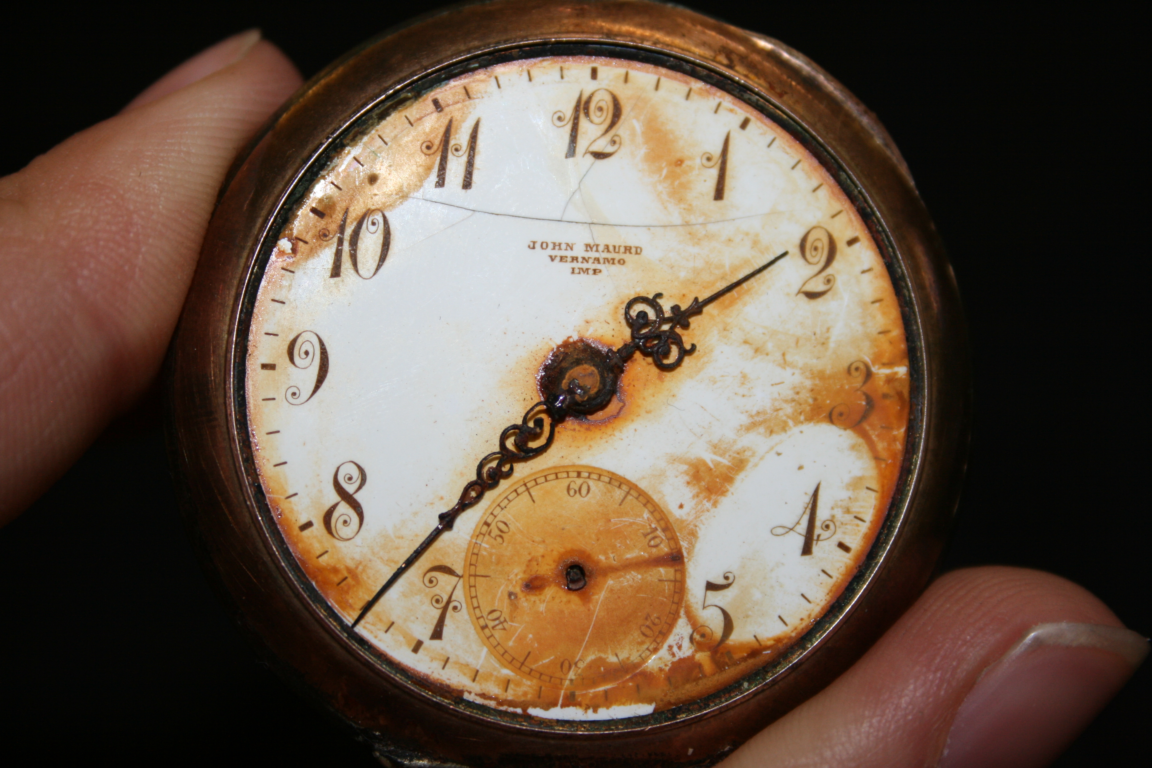 Watches Omega Pocketwatch That Survived The Titanic Sold For £55000
