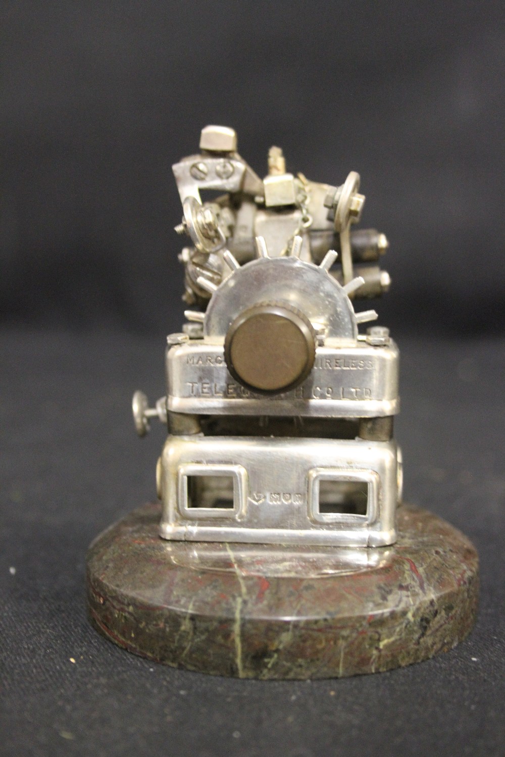 Silver Rare Hallmarked Model Of A Marconi Device Sold For £1500
