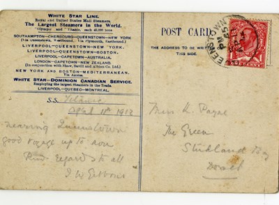 The Worlds Most Valuable Postcard Sold £89000