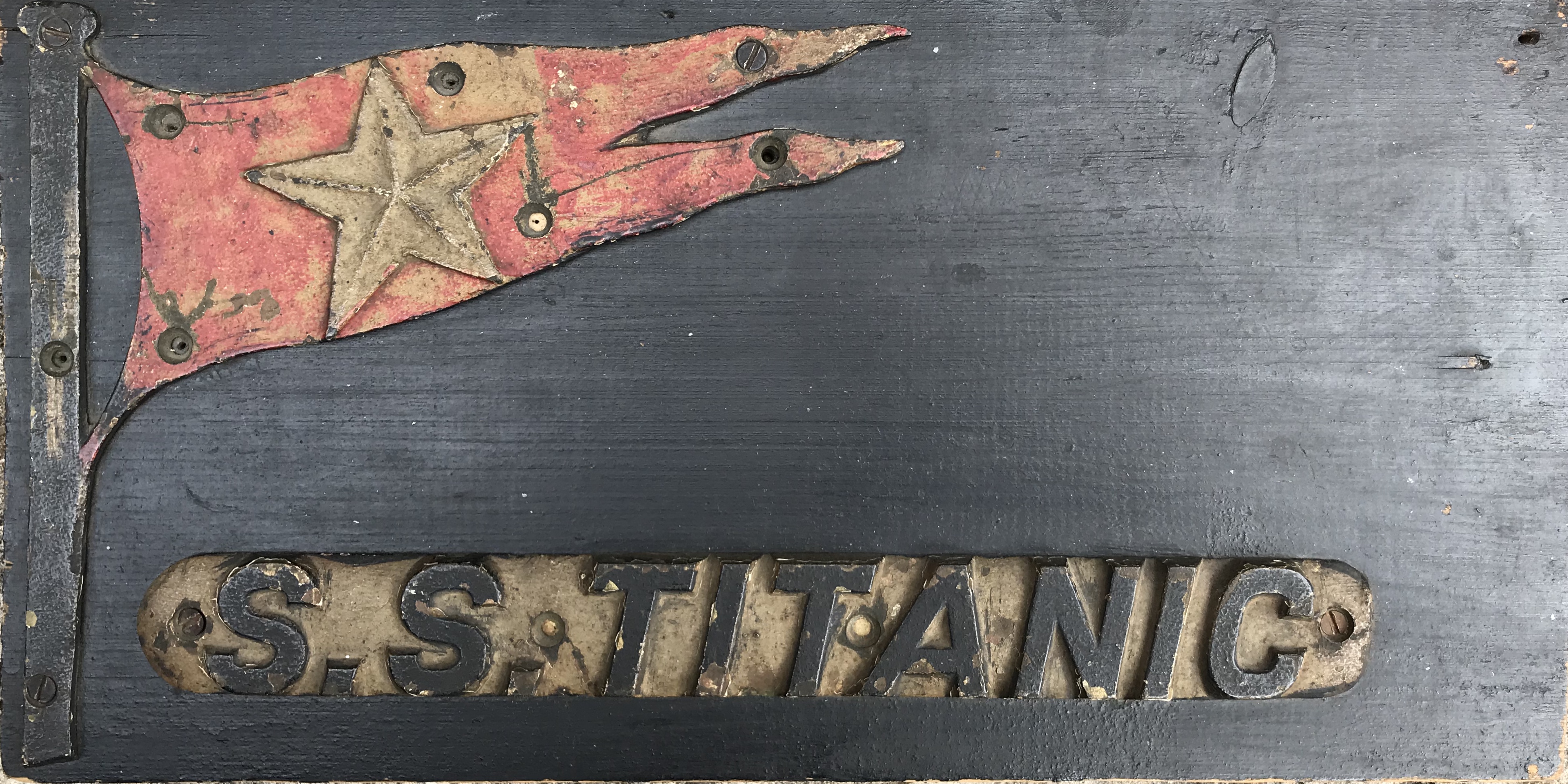 Titanic A Pair Of Titanic Lifeboat Plaques Sold For £86000