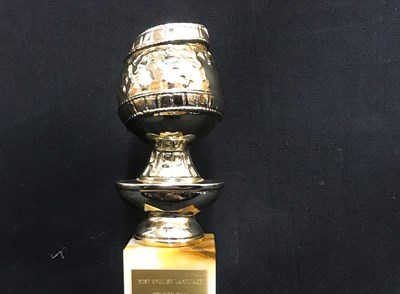 Iconic Memorobilia Golden Globe Sold For £8000