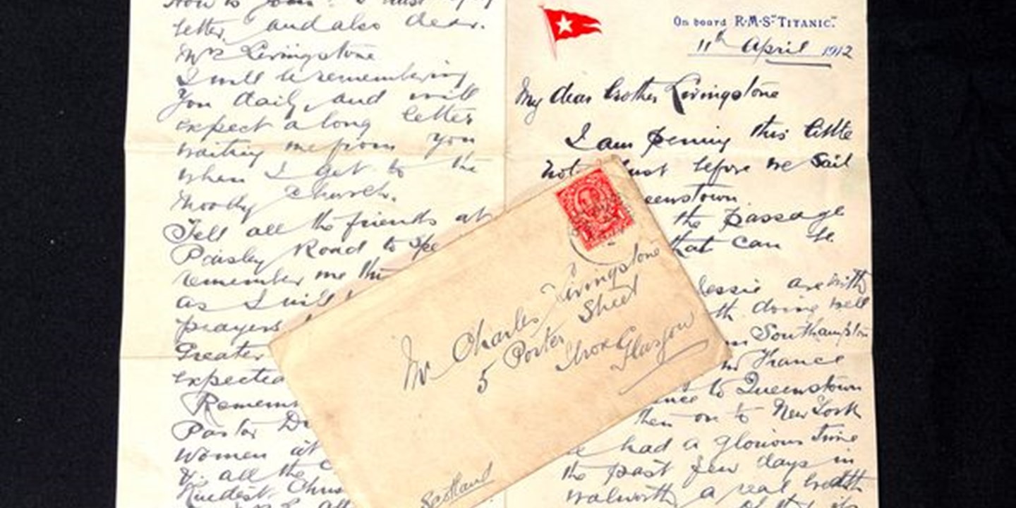 Harper Letter Close Up