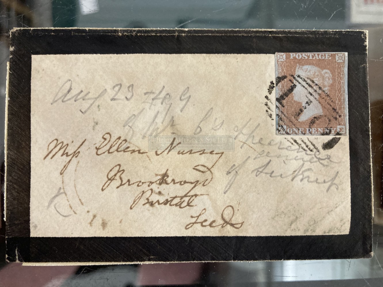 Manuscripts Charlotte Bronte Cover Sold For V£1500