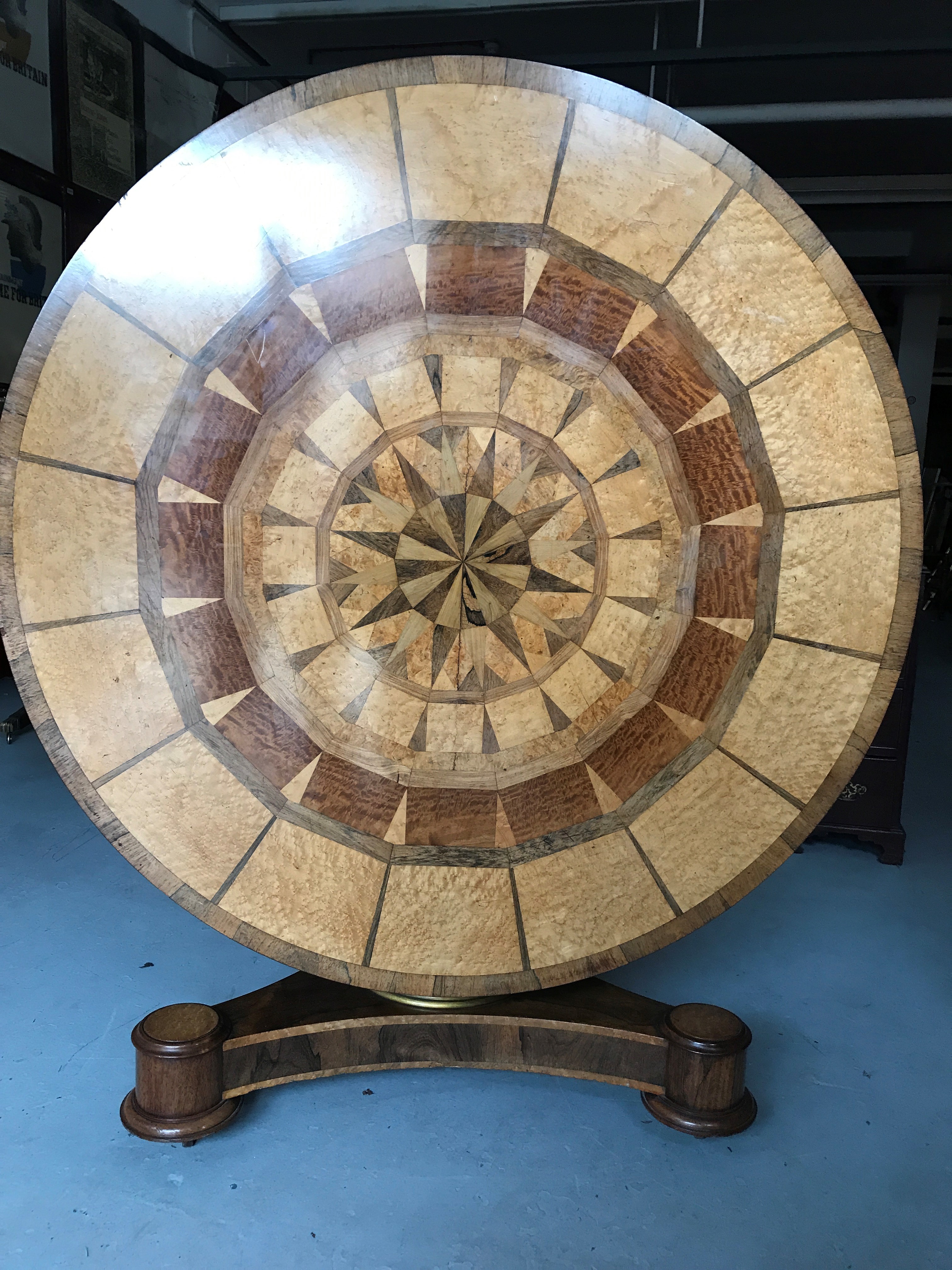 Victorian Inlaid Table Sold For £2500
