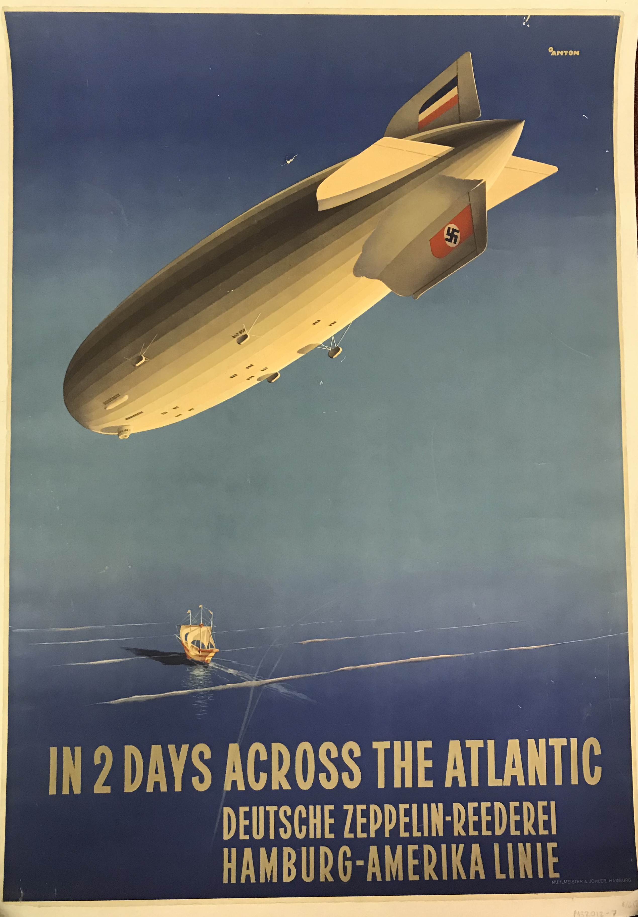 Posters Zepellin Poster Sold For £1500