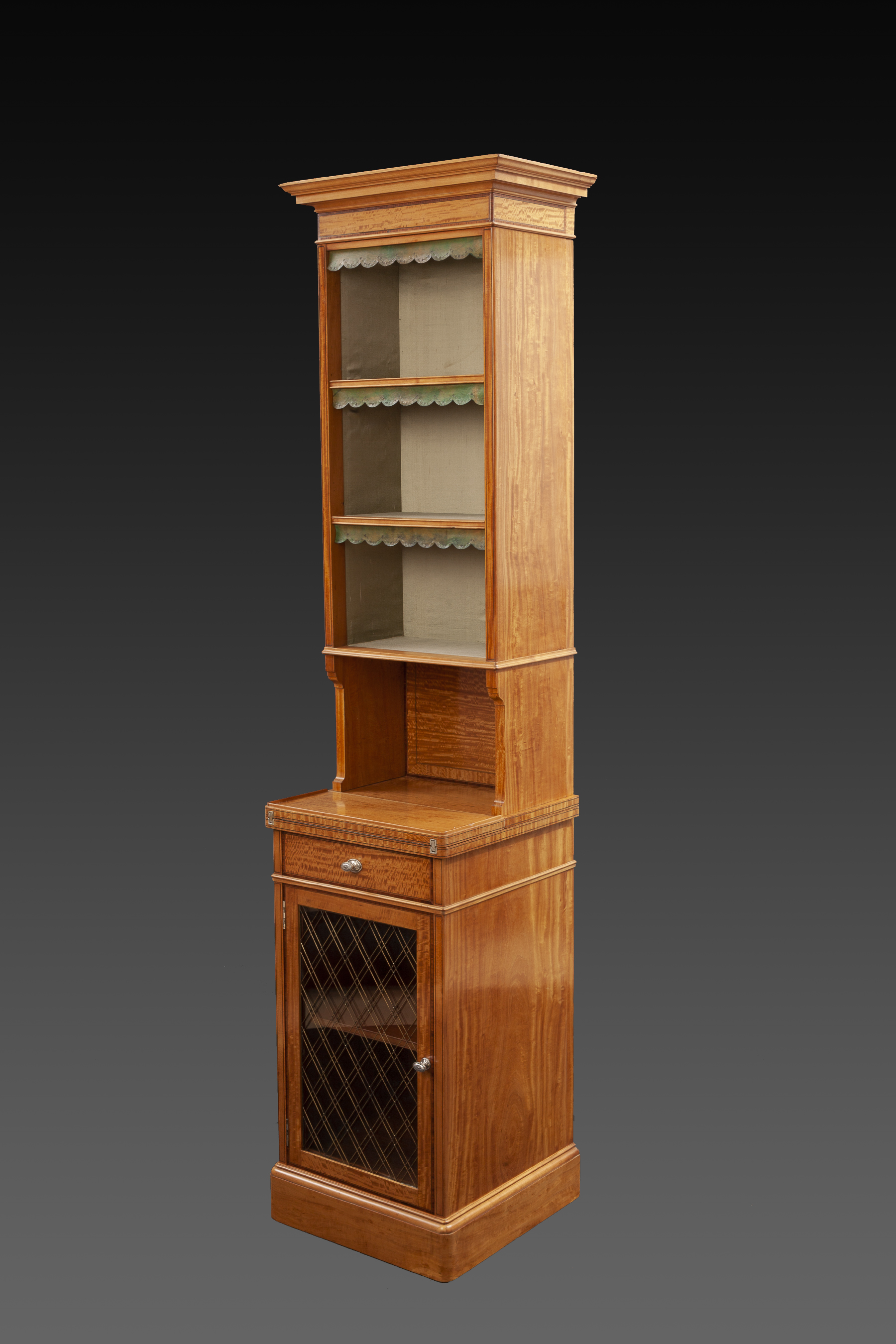 Furniture Early 20Th Century Satinwood Cabinet Sold For £3000