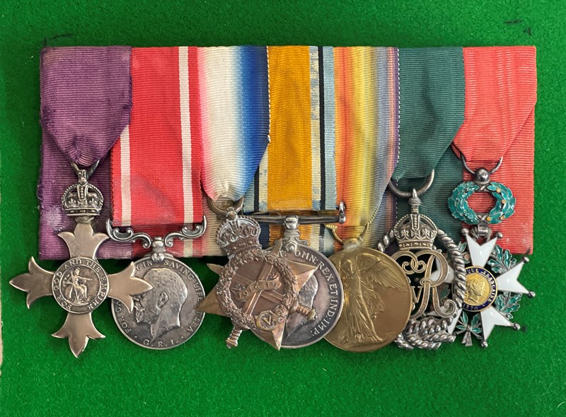 O.B.E. Group of 9 medals awarded to Commander David Blair 1874-1955 Sold for £16,000