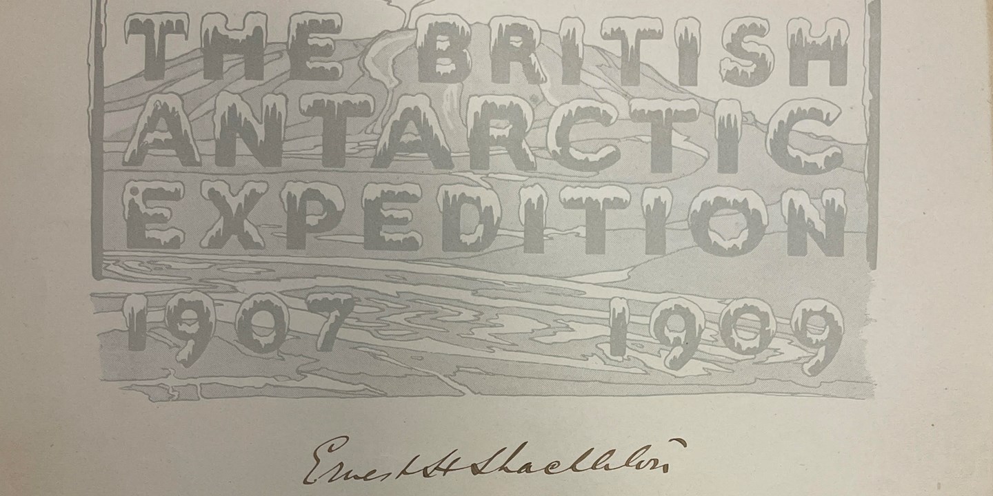 Antarctic expedition Auctographs