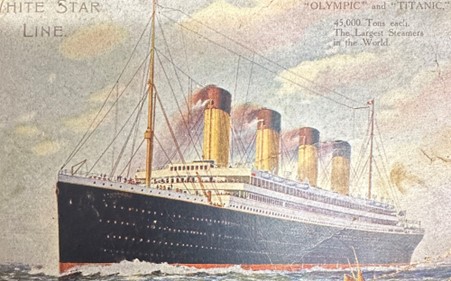 Titanic Postcard 1