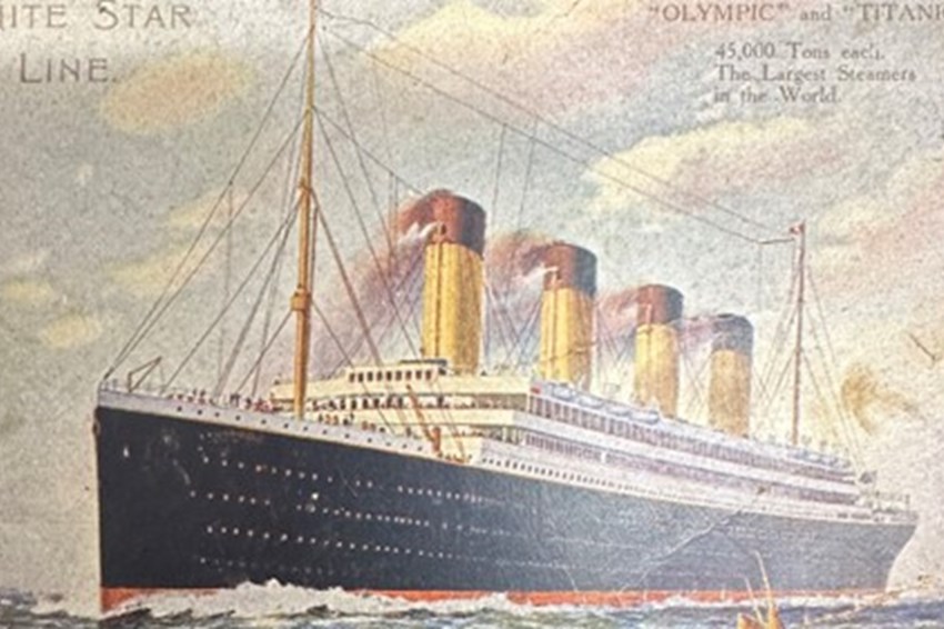 Titanic Postcard 1